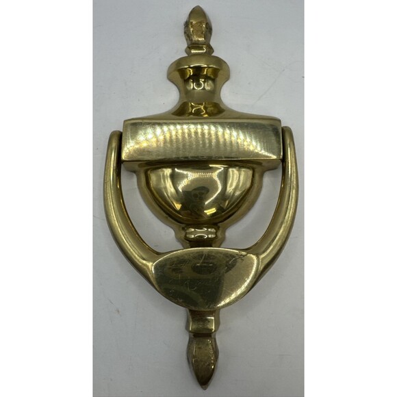 Unbranded Other - Vintage Brass Door Knocker Traditional Style REV 5